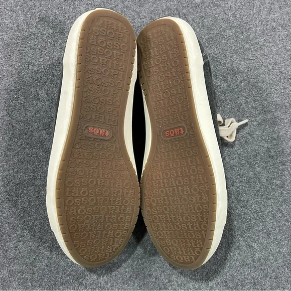 Taos Star Shoes Sneakers Womens Size 8 Dark Gray Washed Denim Casual Lace Up - Picture 11 of 13